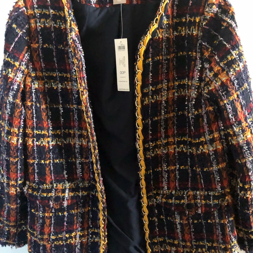 Plaid Boucle Jacket